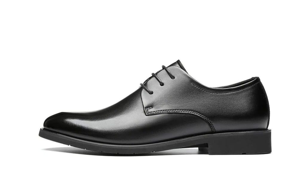 WUGO::Latest Gorgeous Men Formal Shoes|Black Derby Shoes|Office Shoes For Men's & Boys (Free Home Delivery) view 2