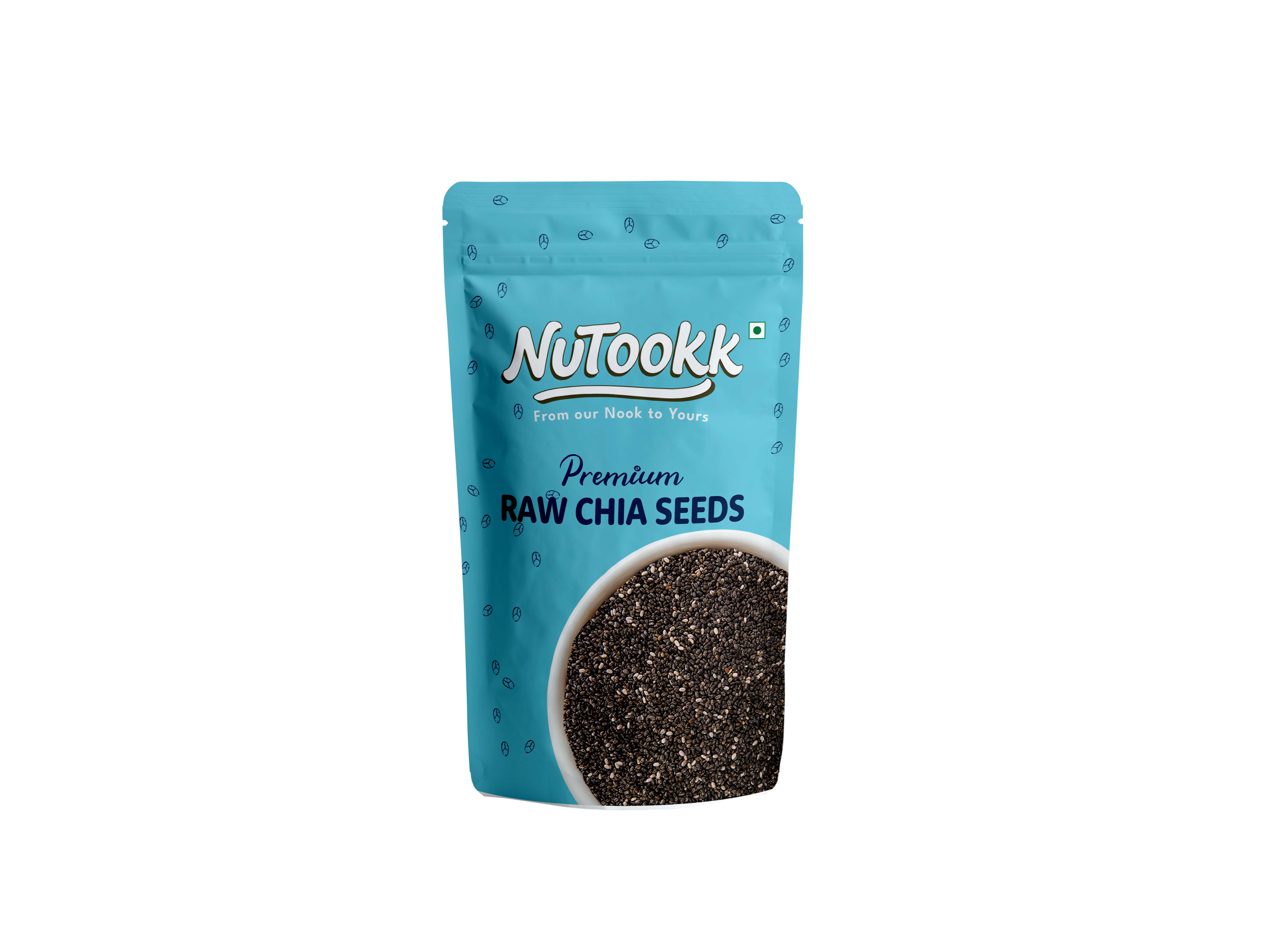 Nutookk Premium Raw Chia Seeds - 200g