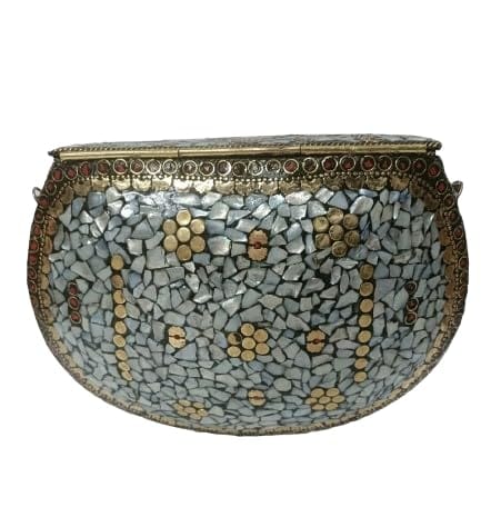 SHAKUNTLA VINTAGE Multi Coloured Sling Bag Clutch Purse for Girls Womens view 2