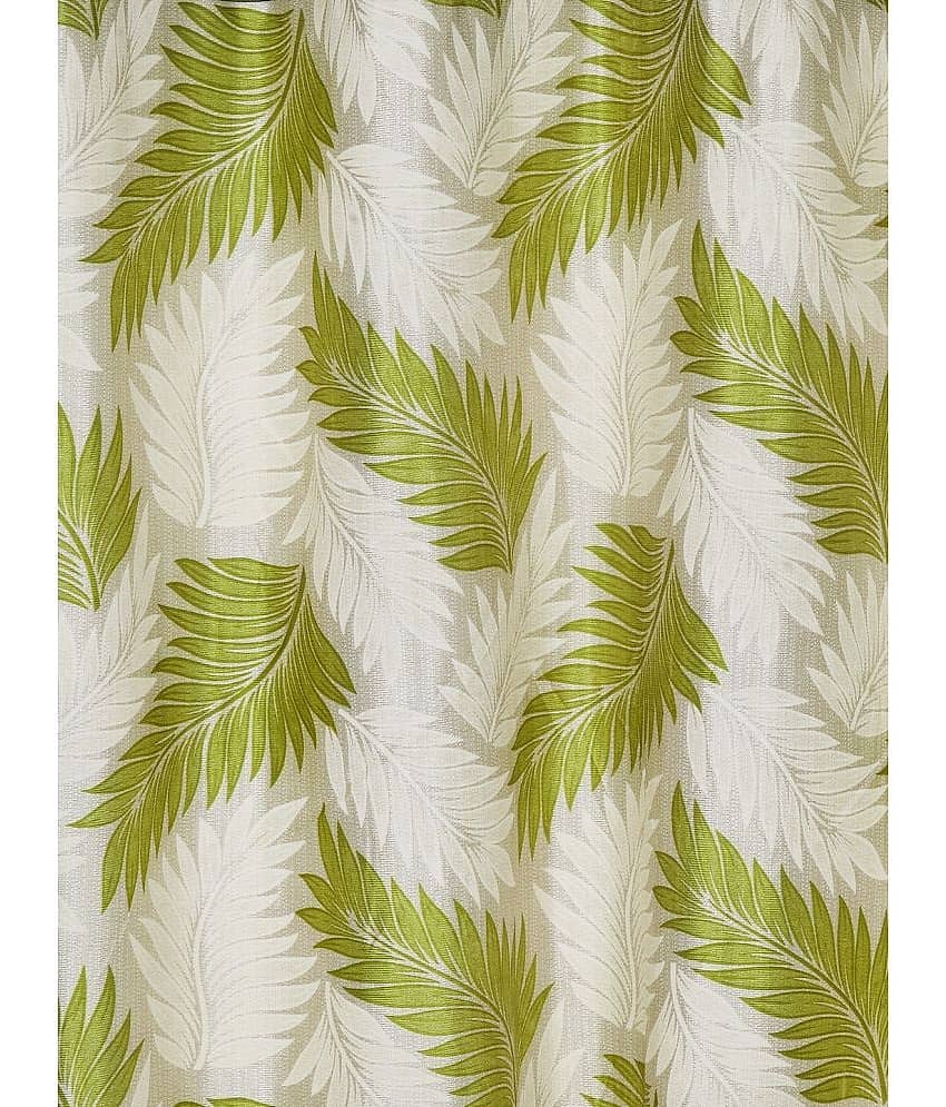 Cortina - Nature Printed Room Darkening Eyelet Curtain-9 Ft-pack of 2 view 2