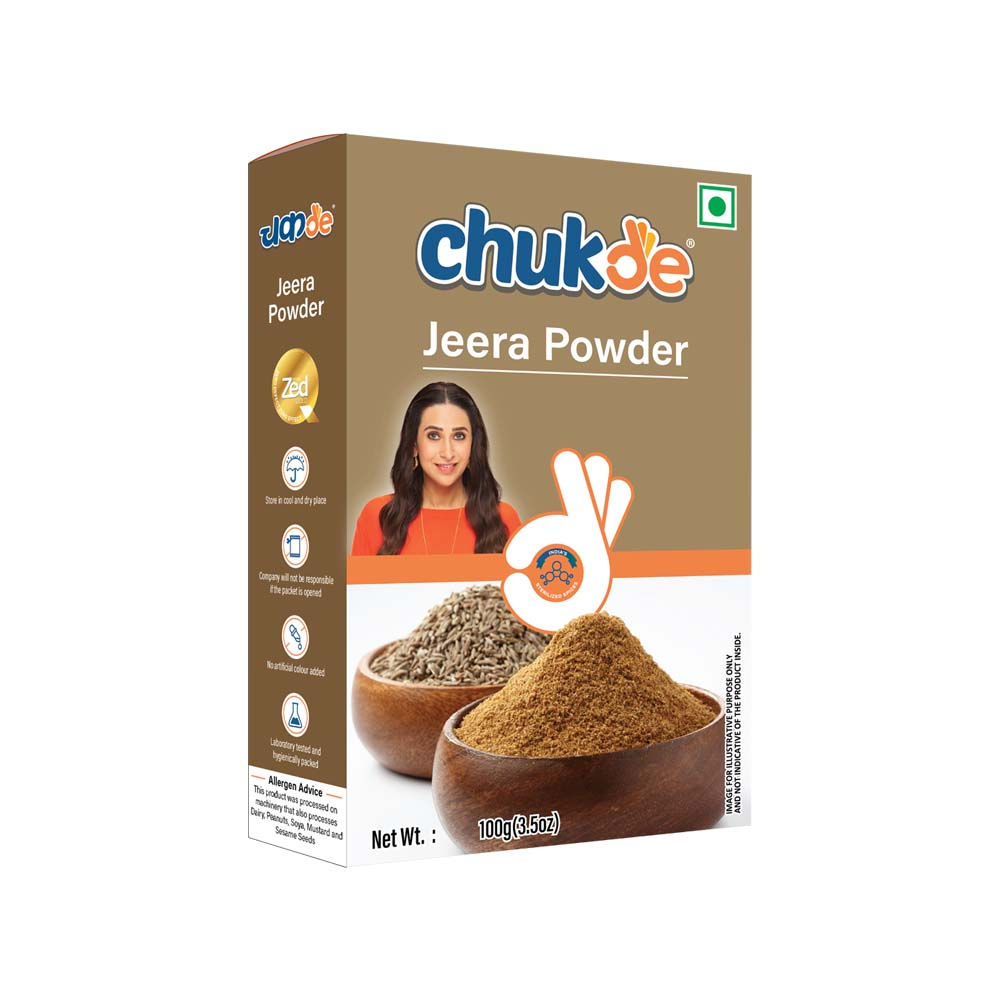 Chukde Spices Jeera Powder/ Ground Cumin Powder, 100 gm view 2
