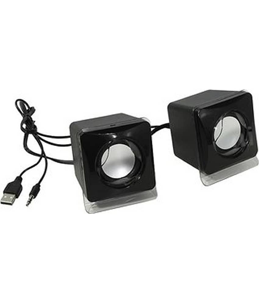 EKRAJ Multimedia USB 2.0 Speakers - Black view 2