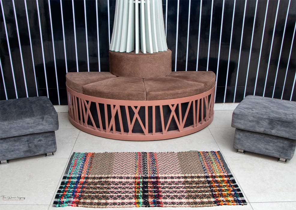 Tanish-02 Handwoven Rugs!!! view 2