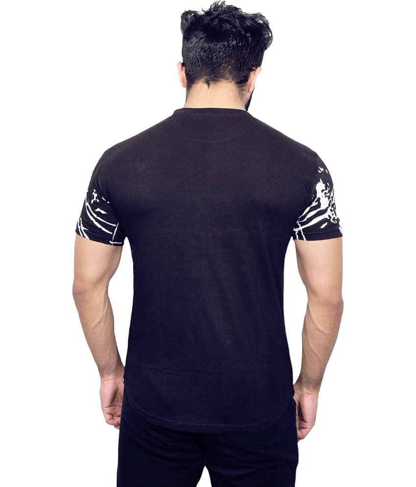 Nityanand Enterprises White Cotton Blend T-Shirt view 2