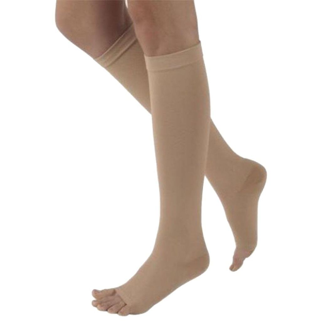 EZYFIT Imported Class II Graduated Medical Compression Stockings Below Knee for Varicose Veins | Imported Compression Stockings | Varicose Veins Stockings For Men and Women | 23-32mm/Hg view 2