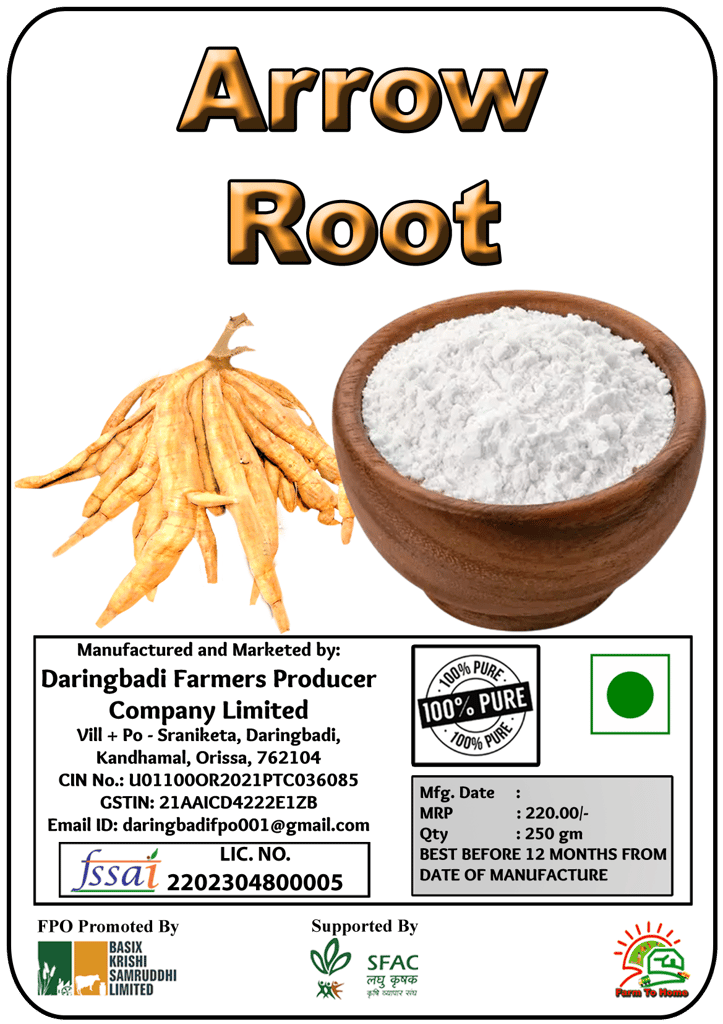 ARROWROOT | 250gm view 2
