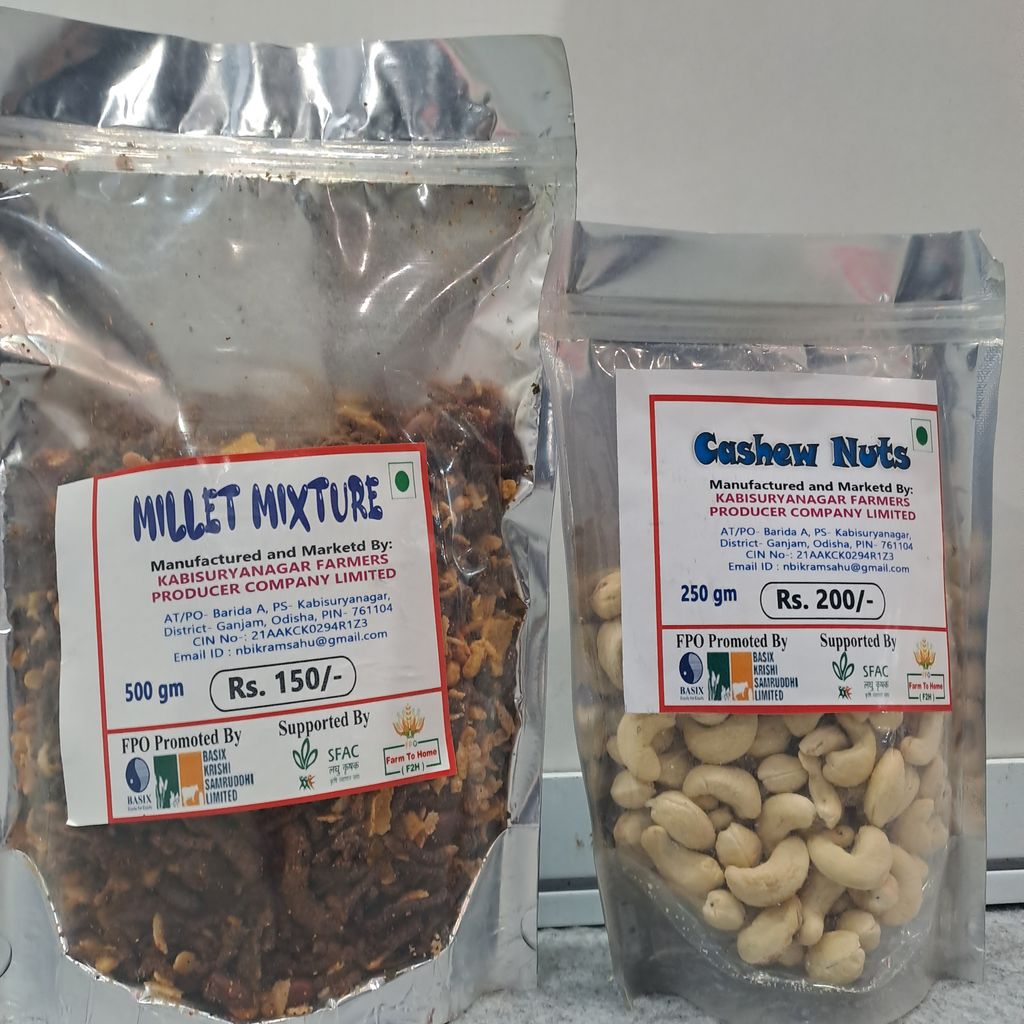 Combo Of Millet Mixture & Cashew Nut view 2