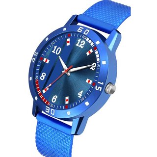 HRV Men's Round Dial Multi Strap Analog Watch view 2