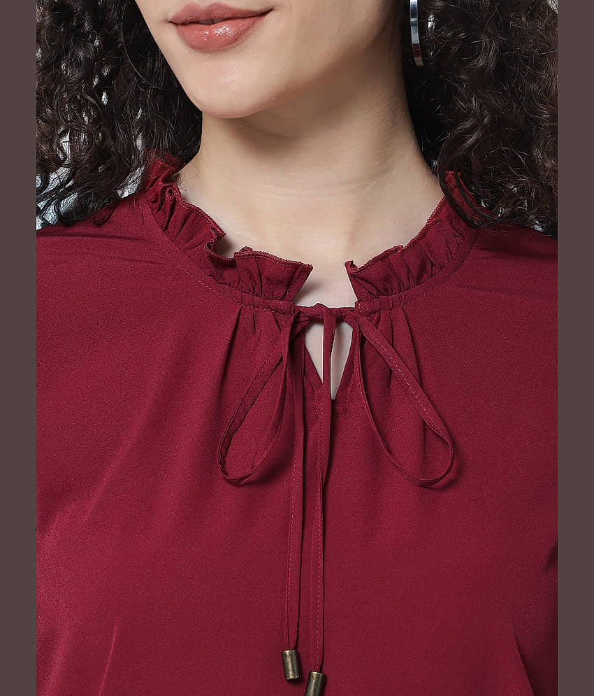 ALL WAYS YOU Women's Crepe Regular Top ( Pink ) view 2
