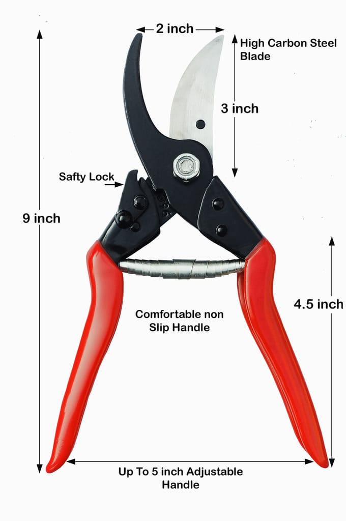 Major Pruner, Big Trowel, Khurpi Garden Tool Kit view 2