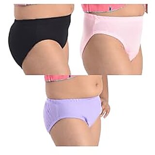 Ginash Girls Cotton Modal Hipster Pantie (Pack of 3) view 2