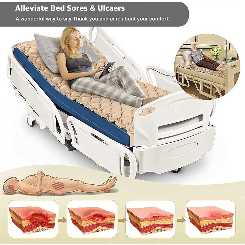 DESCO Air Pump and Bubble Mattress for Bed Sores view 2