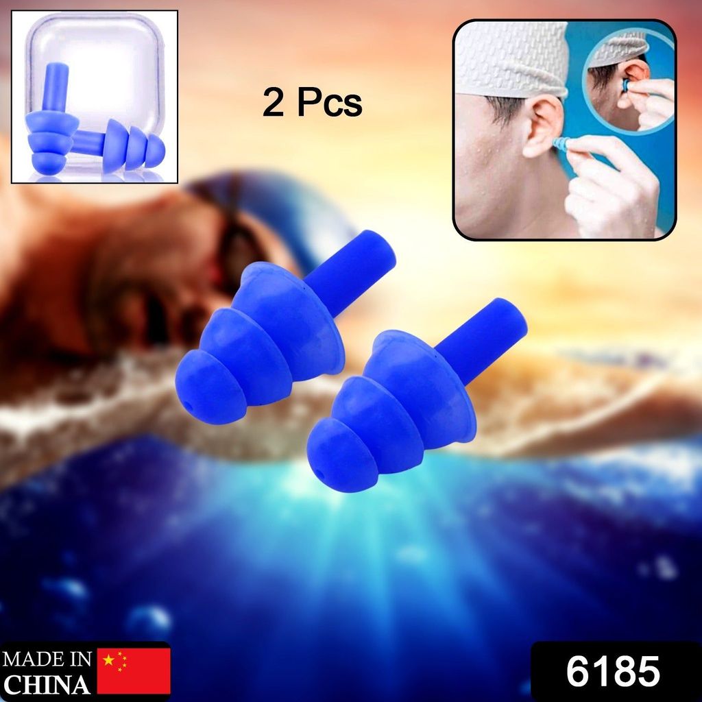 Safety Ultra Soft Foam Ear Plugs Reusable Ear Plugs for Sleeping, Travel, Loud Noises, Work, Learning, Snoring (2 Pc Set) view 2