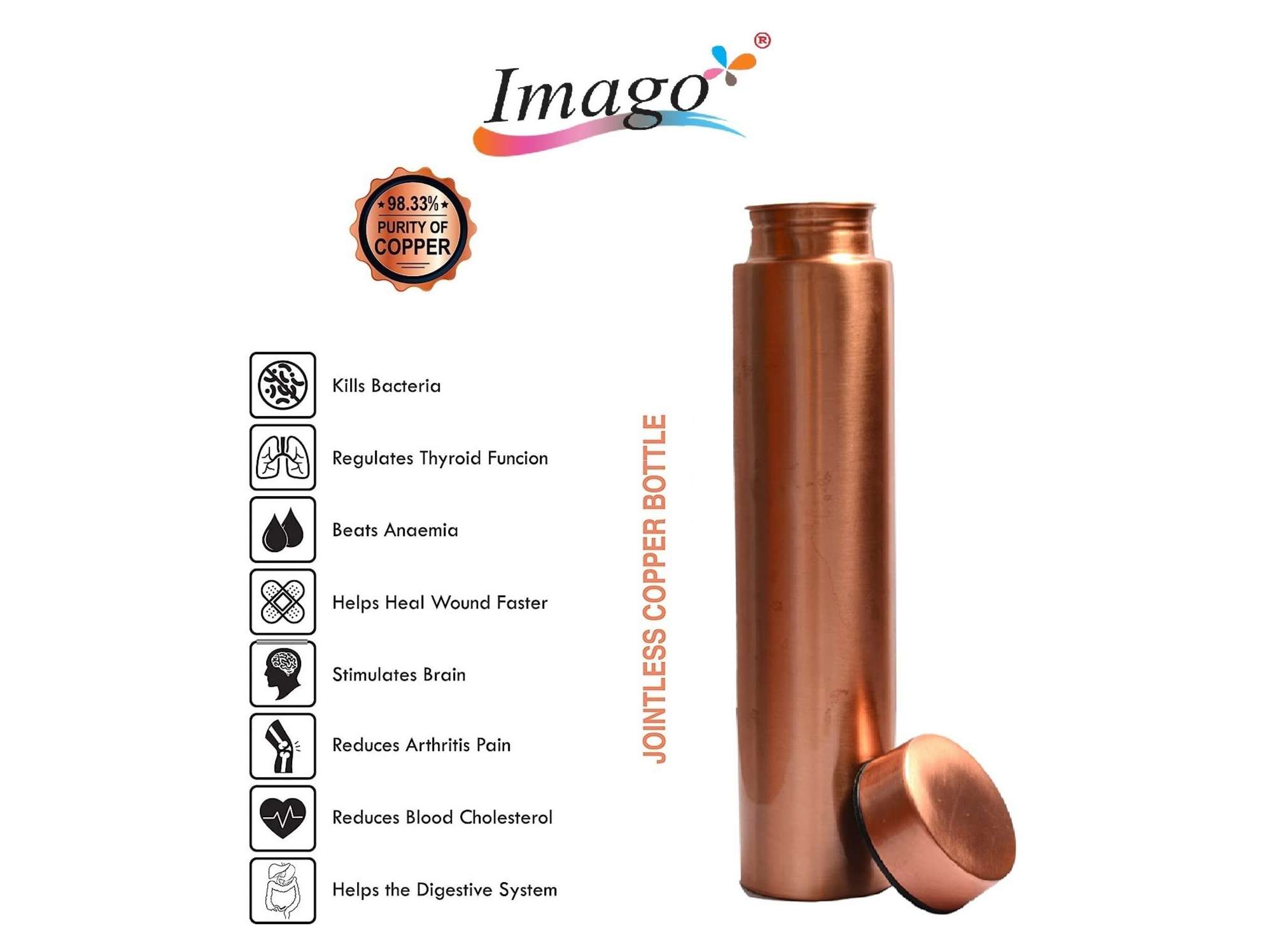 Imago Pencil Copper Bottle 750 ml (Pack of 8) view 2