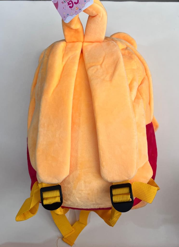 Kids Cartoon Character Plush Backpack view 2