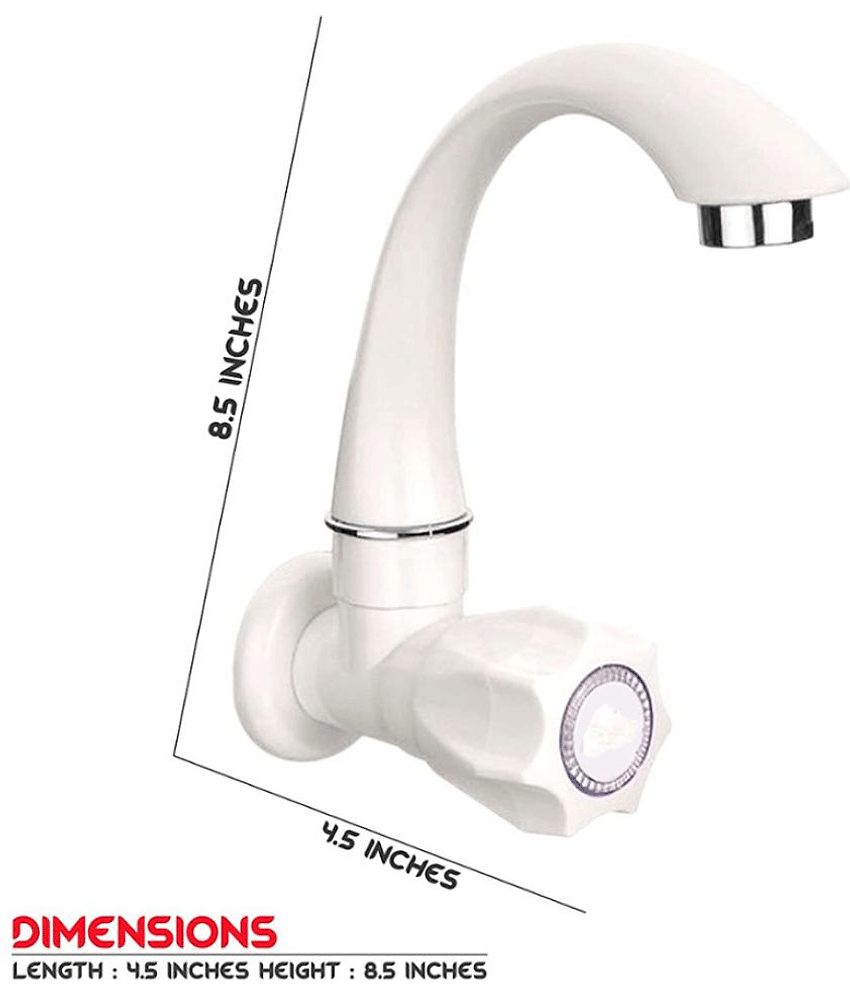 Bathfax Plastic (ABS) Kitchen Sink Tap (Sink Cock) view 2