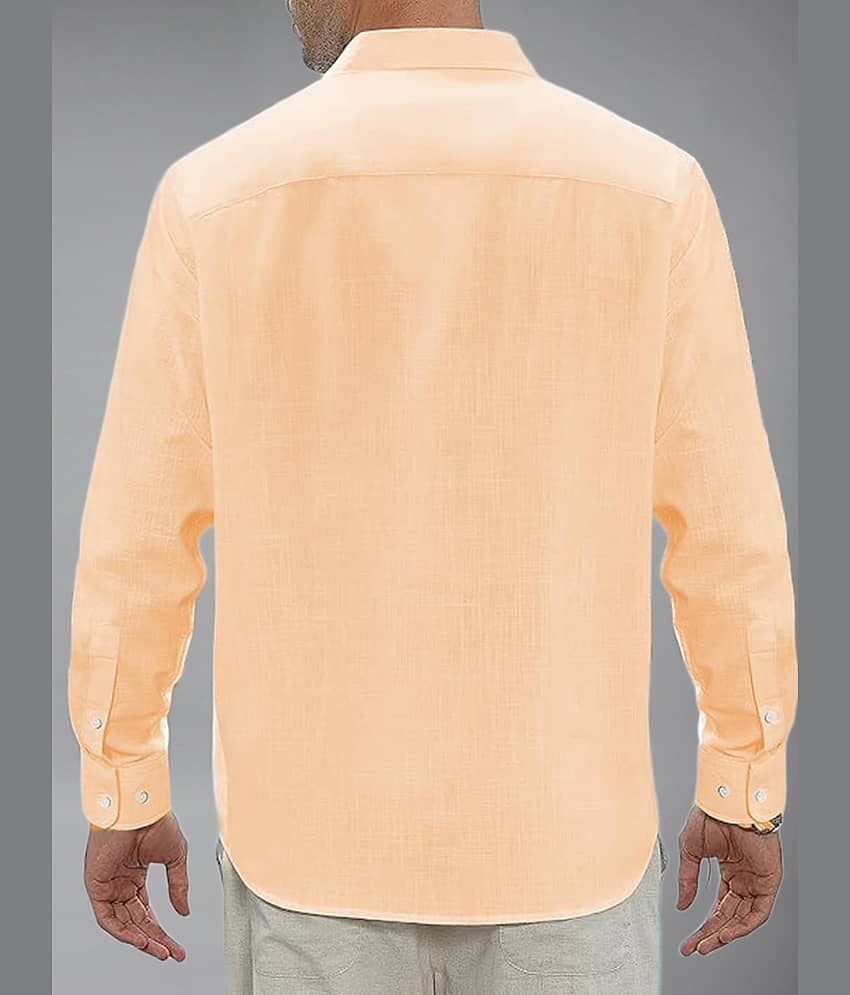 Yugnik Cotton Blend Slim Fit Full Sleeves Men's Formal Shirt - Turquoise ( Pack of 1 ) view 2