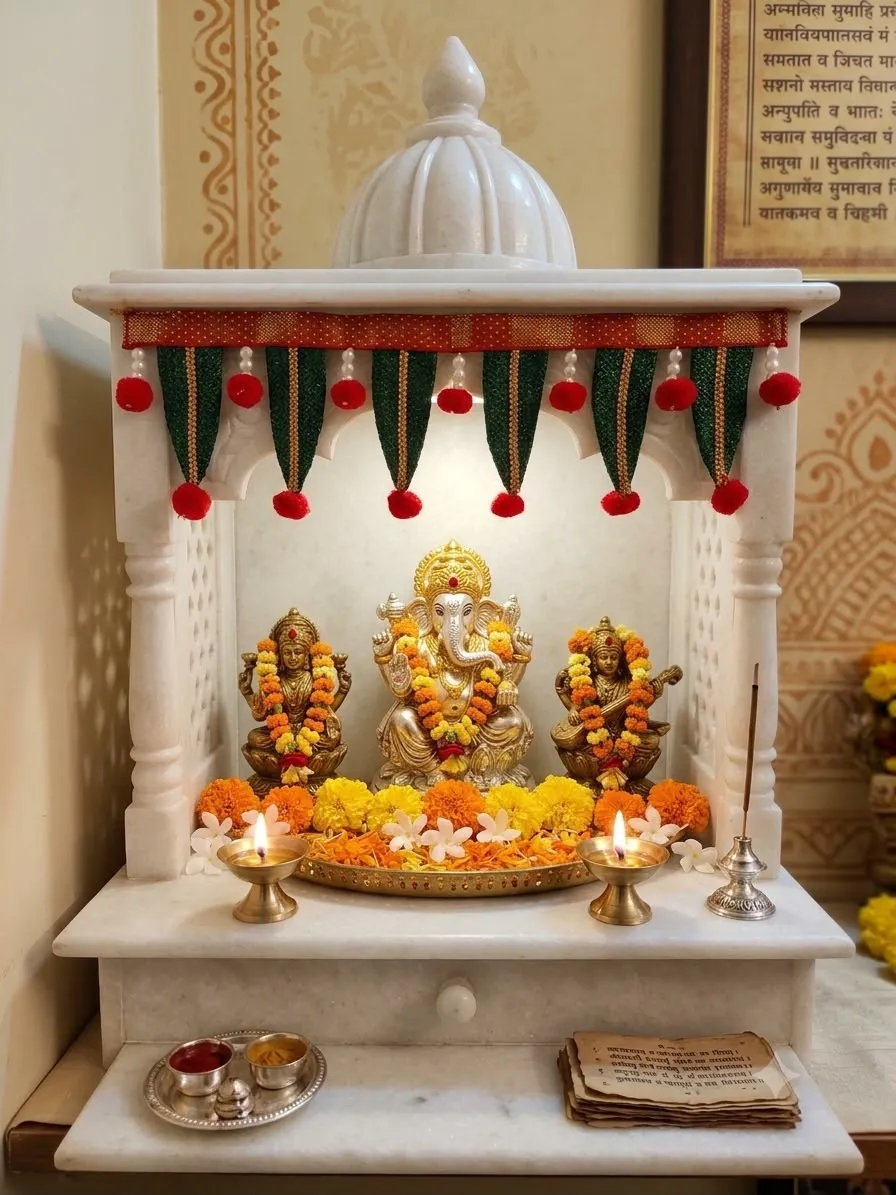 Toran for mandir 15 inches