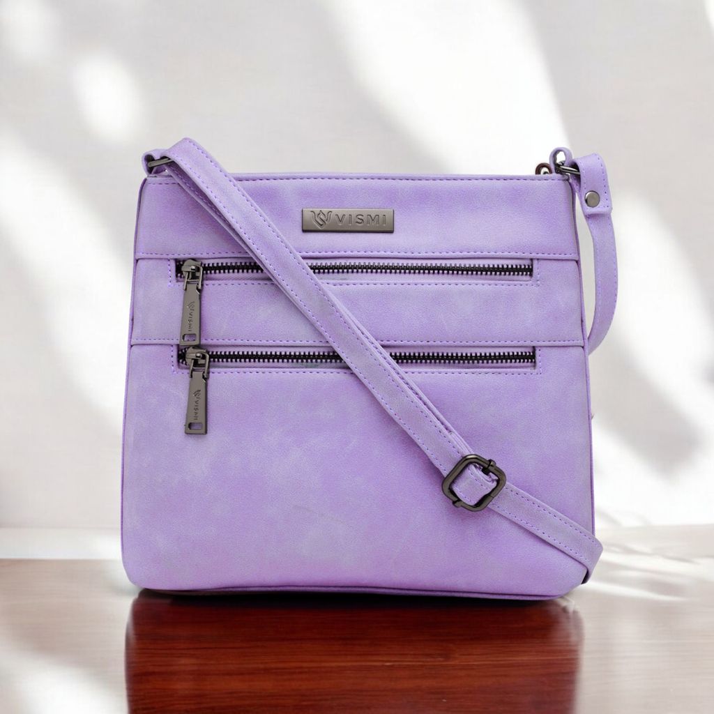 VISMIINTREND Sling Bag for Women | Crossbody Messenger Bag | Pu Leather Stylish Shoulder Bag | Water Resistant Adjustable Strap view 2