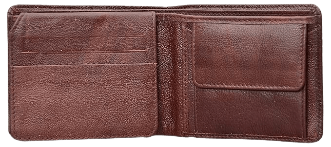 LEATHERMAN GENUINE LEATHER MENS WALLET-1513A_br view 2