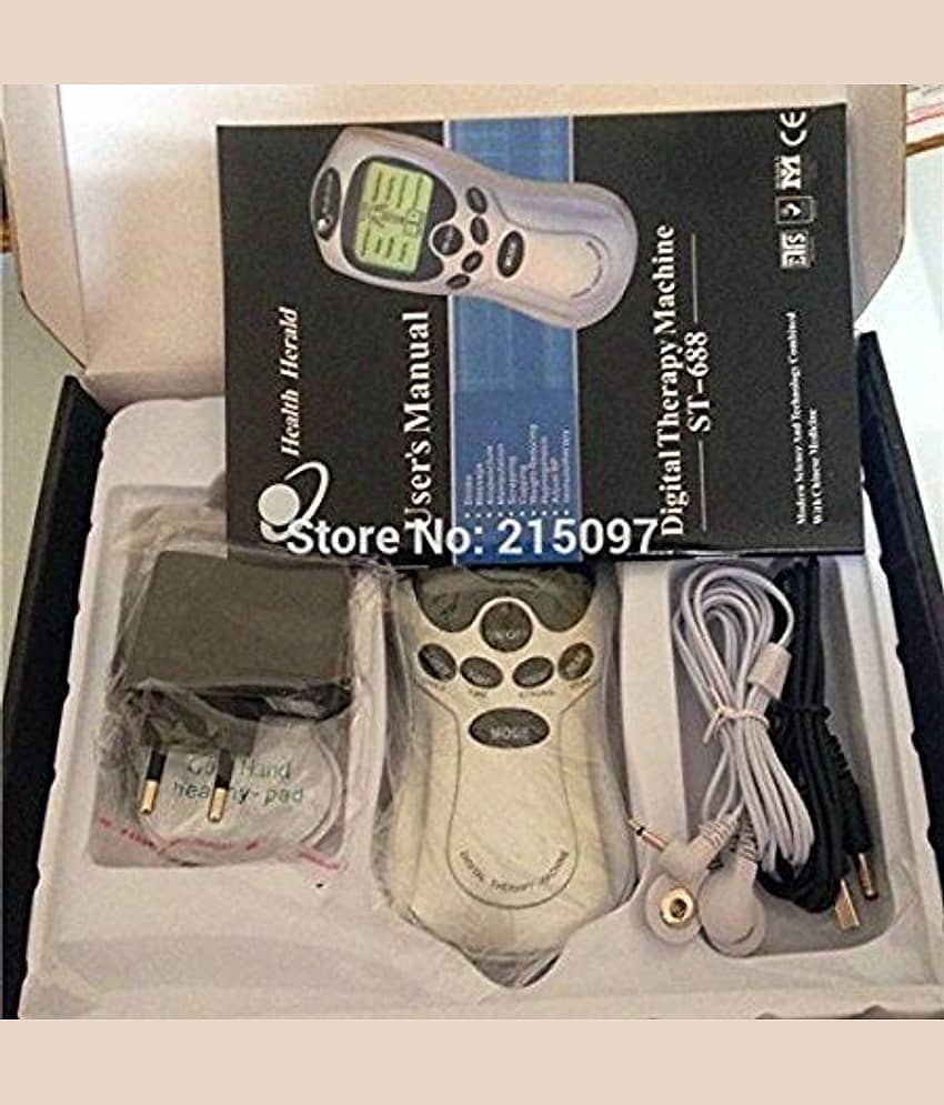 AGHealth AG5712 Digital Therapy Machine Massager (Silver) view 2