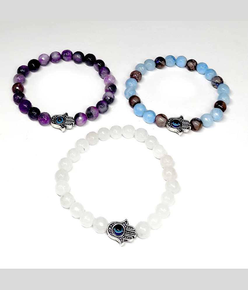 DAIVYA WELLNESS - Multicolor Bracelet ( Pack of 3 ) view 2