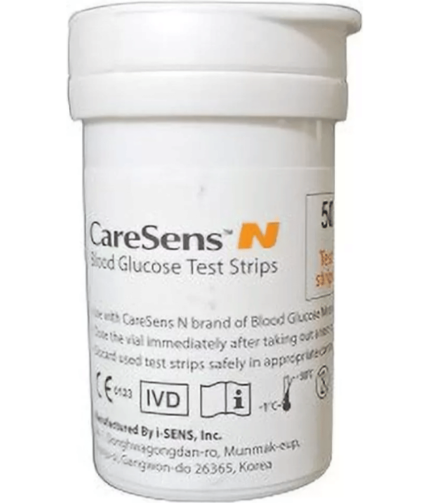 Caresens N Bloodglucose Test Strips 50 Test Strips view 2
