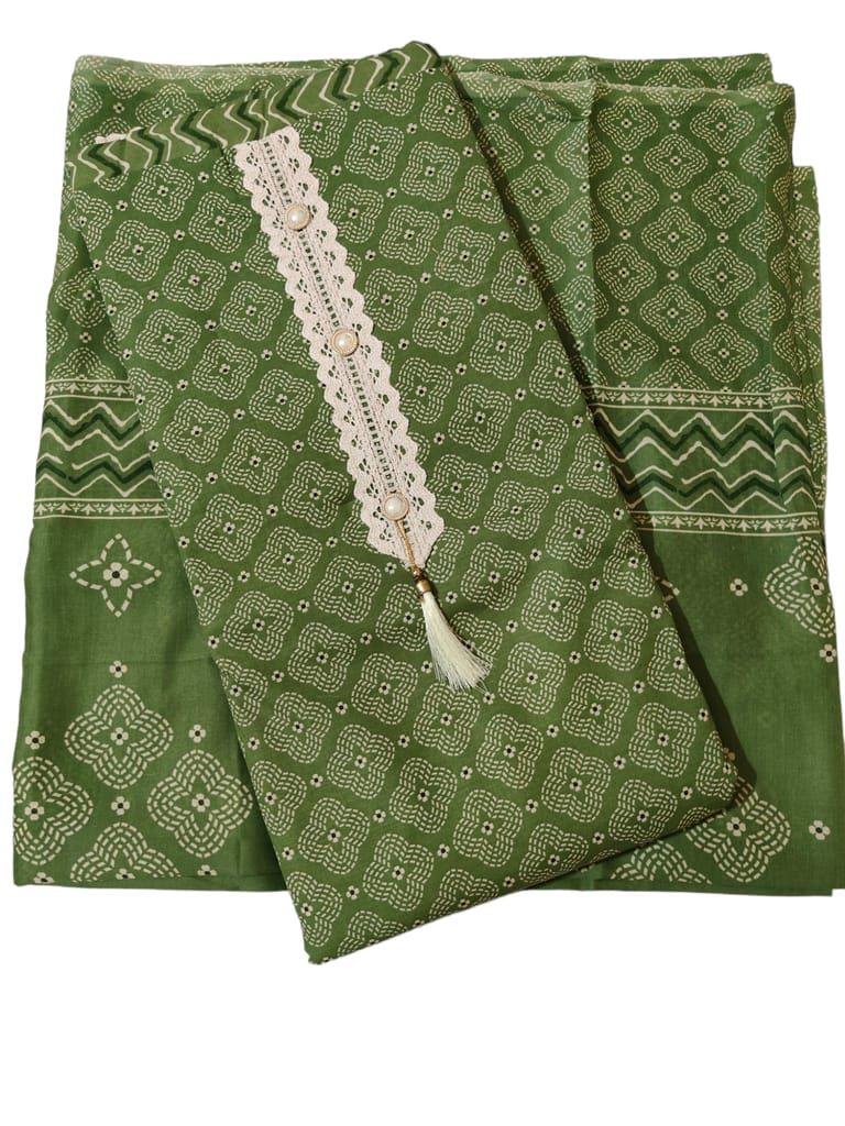 Women's Cotton Dress Material (Unstitched Salwar Suit) view 2