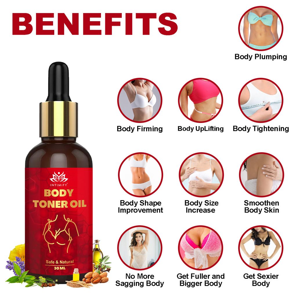 Intimify Breast Toner Oil, Breast Enlargement Oil, Breast Growth Oil, Breast Oil, Bosom Massage Oil, breast tightening view 2