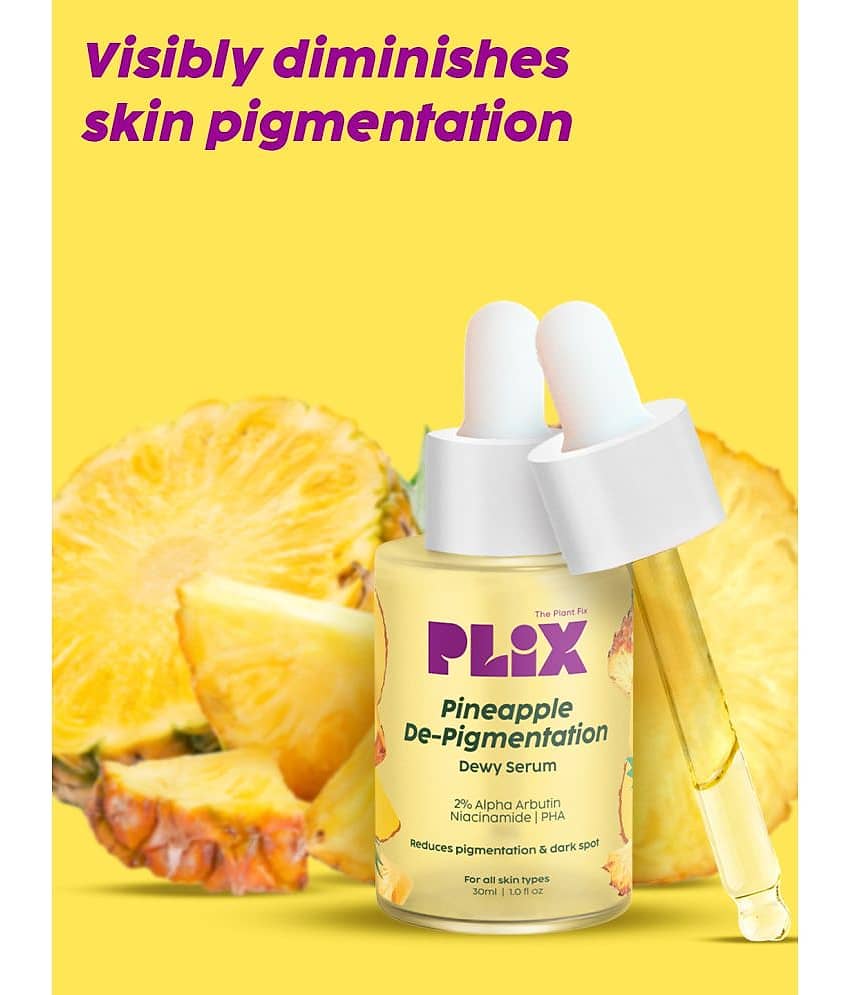 The Plant Fix Plix 2% Alpha Arbutin Pineapple Serum for Pigmentation & Dark Spot Reduction(30 ml) view 2