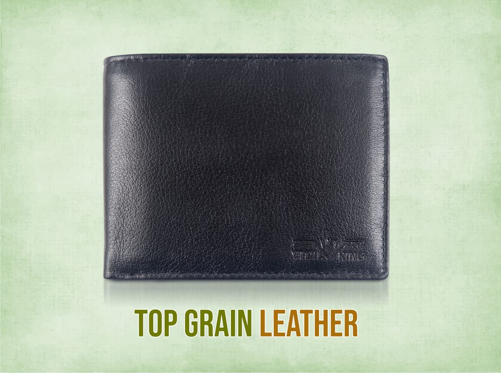 Vital King Men Trendy Black Genuine Leather RFID Wallet (13 Card Slots) view 2