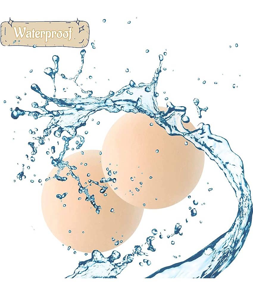 Nipple Covers 3 Pairs for Women, Silicone Pasties Reusable Adhesive Nippleless Covers Invisible Sticky Breast Petals view 2