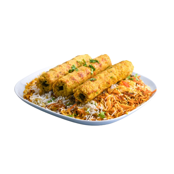 Chicken Kabab Biryani