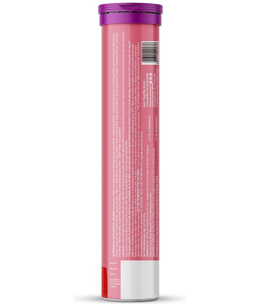 Plix Collagen Builder Effervescent For Improved Skin Elasticity & AntiAgeing(4 x 15 Tablets) view 2