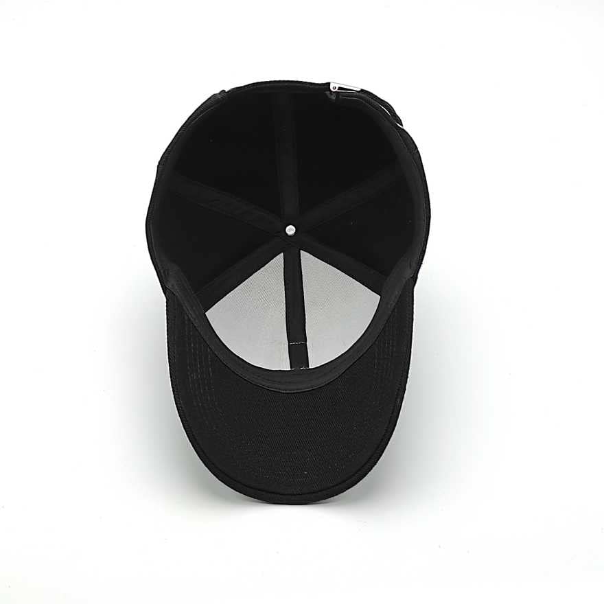 Black Plain Stylish caps for Men view 2