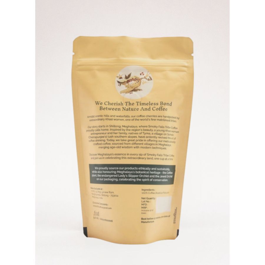 MEDIUM ROASTED COFFEE GROUNDS - 100 gm - 100 gm view 2