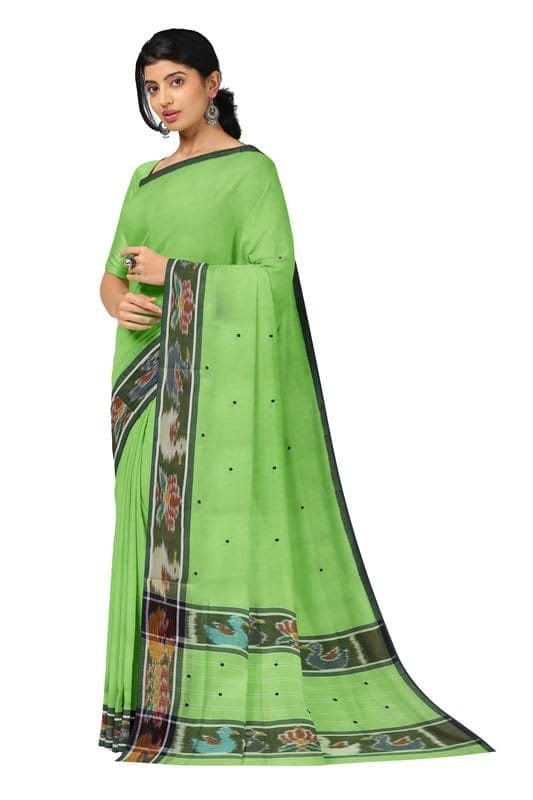 APCO Handloom (A Andhra Pradesh Govt Emporium)- Women's Traditional Pure Handloom Dulla Cotton Saree | DL0064 view 2