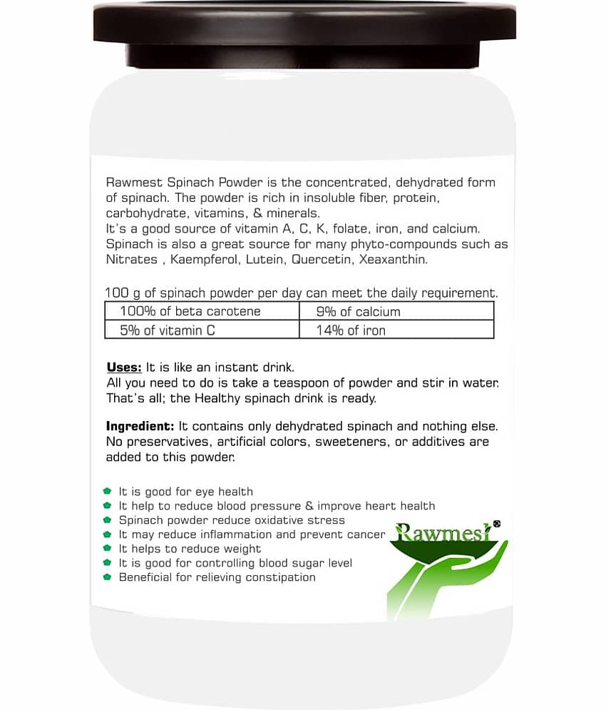 rawmest Palak/Spinach Leaf Powder 100 gm view 2
