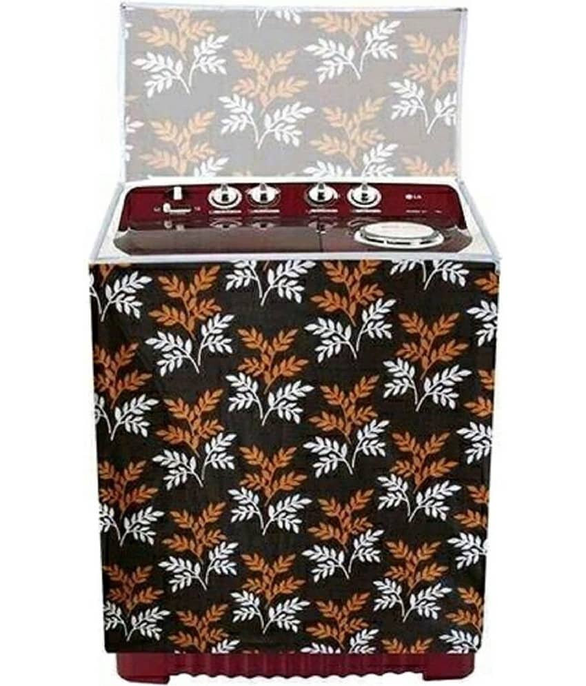 GoCose Home Semi-Automatic Washing Machine Cover Compatiable For 5 kg,6 kg,7 kg,8 kg - Assorted