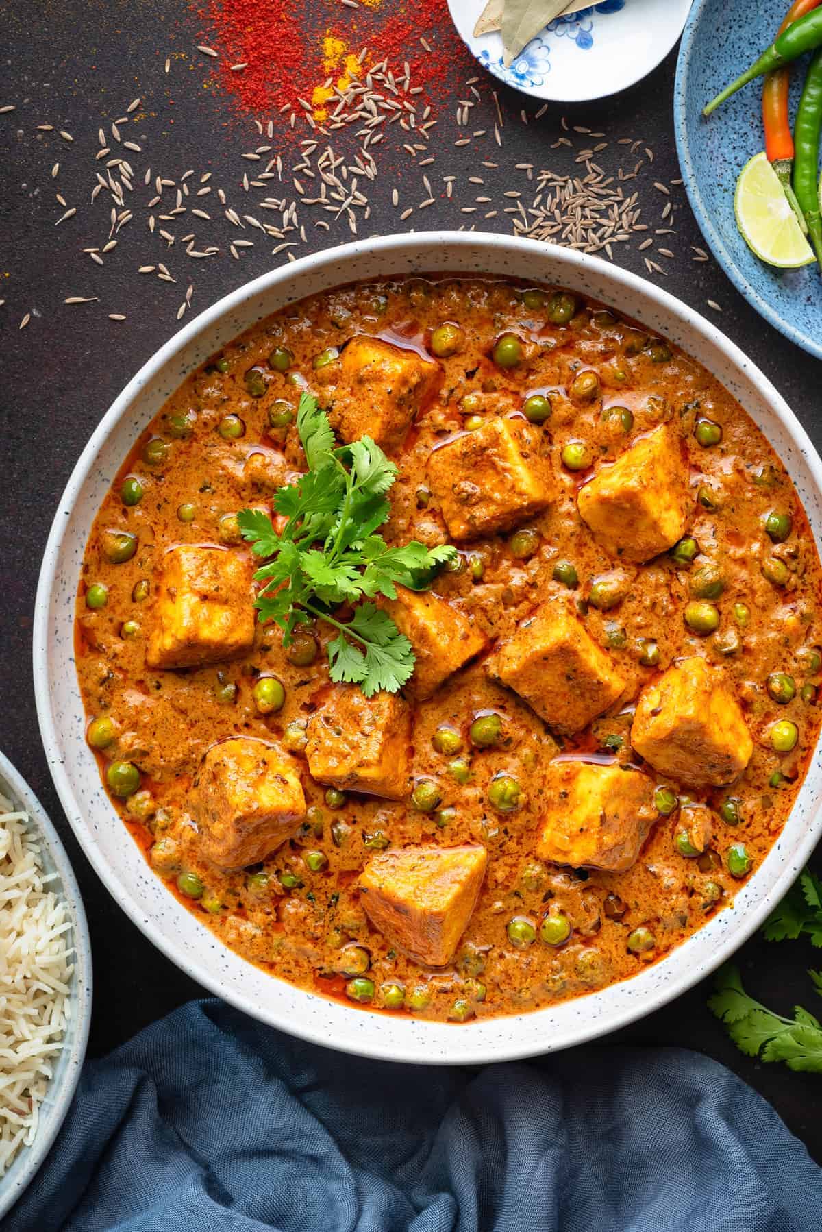 Matar Paneer Wali Combo Thali