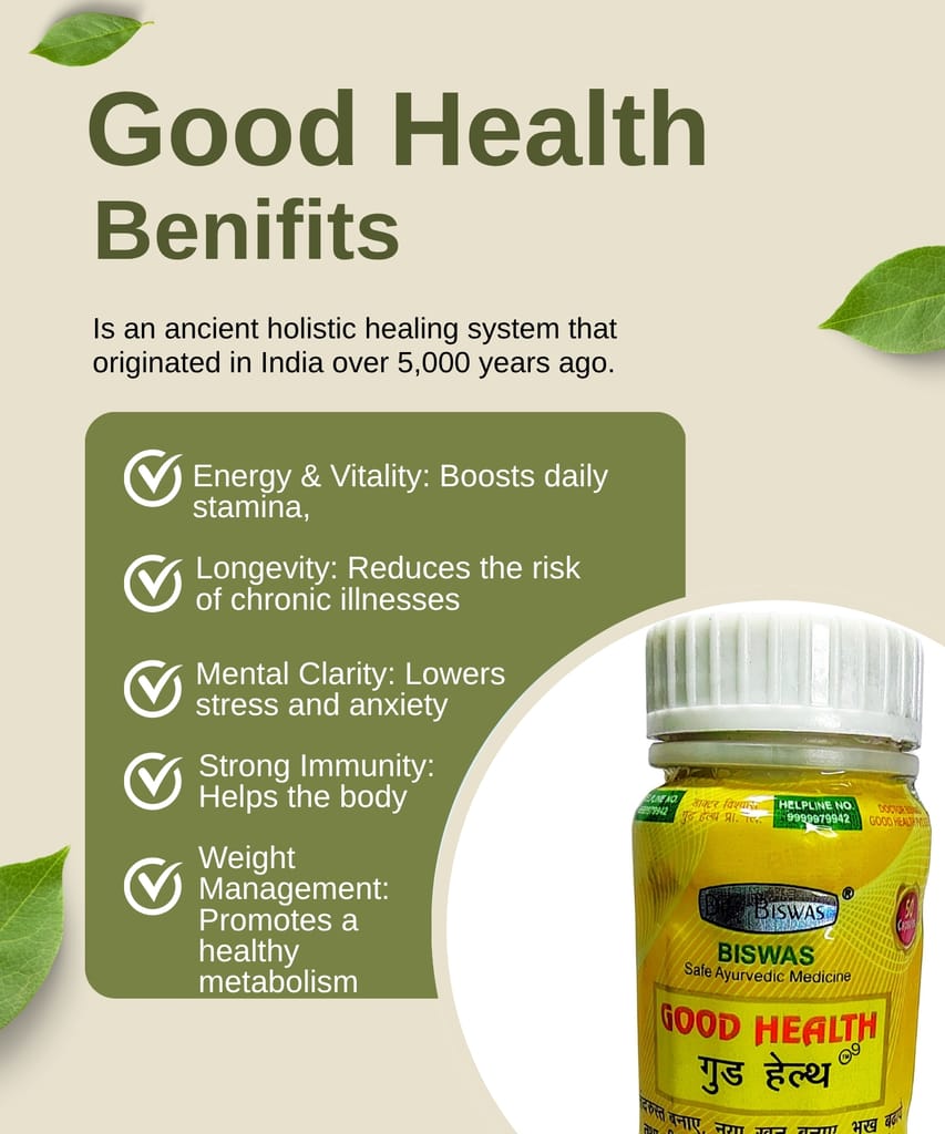 Good Health Capsules - immunity, Strenght, Weight Gain, Daily Wellness- Pack of 5 (Value Bundle) view 2