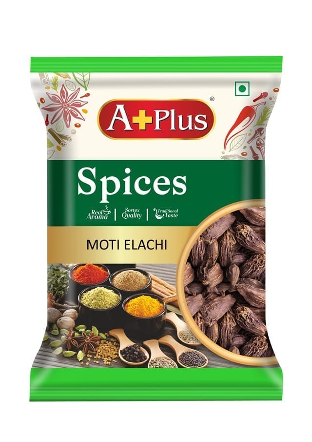 Aplus Moti Elaichi Black 50gm(pouch) view 2