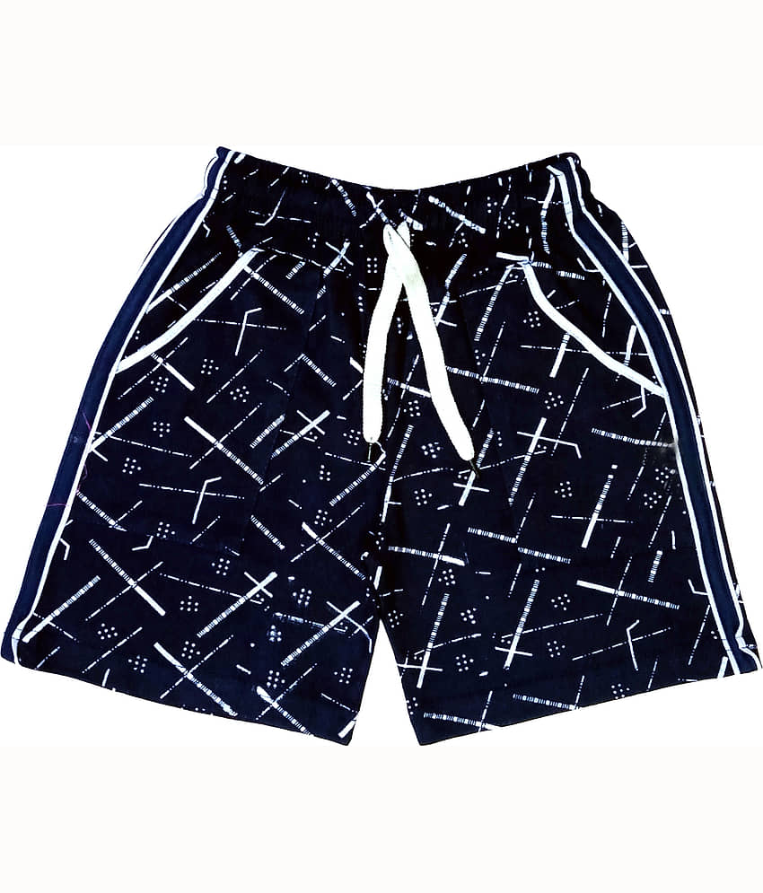 atlans Pack of 4 Cotton Blend Shorts For Boys ( Red ) view 2