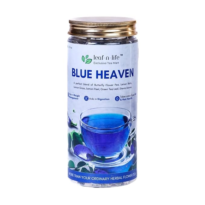 Leaf-n-Life Blue Heaven Herbal Flower Tea
