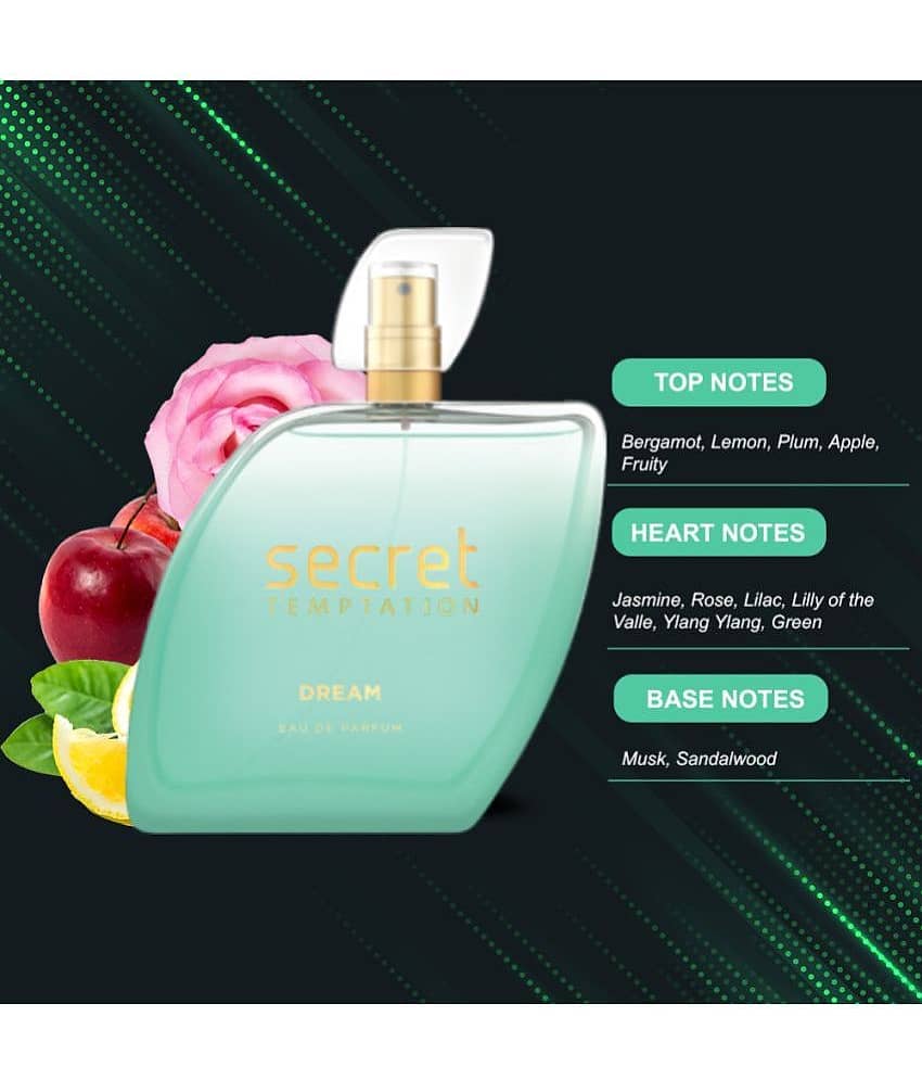 secret temptation Active Lifestyle Roll-on & Dream Perfume 50ml each, Combo Pack of 2 for Women (2 Items in the set) view 2