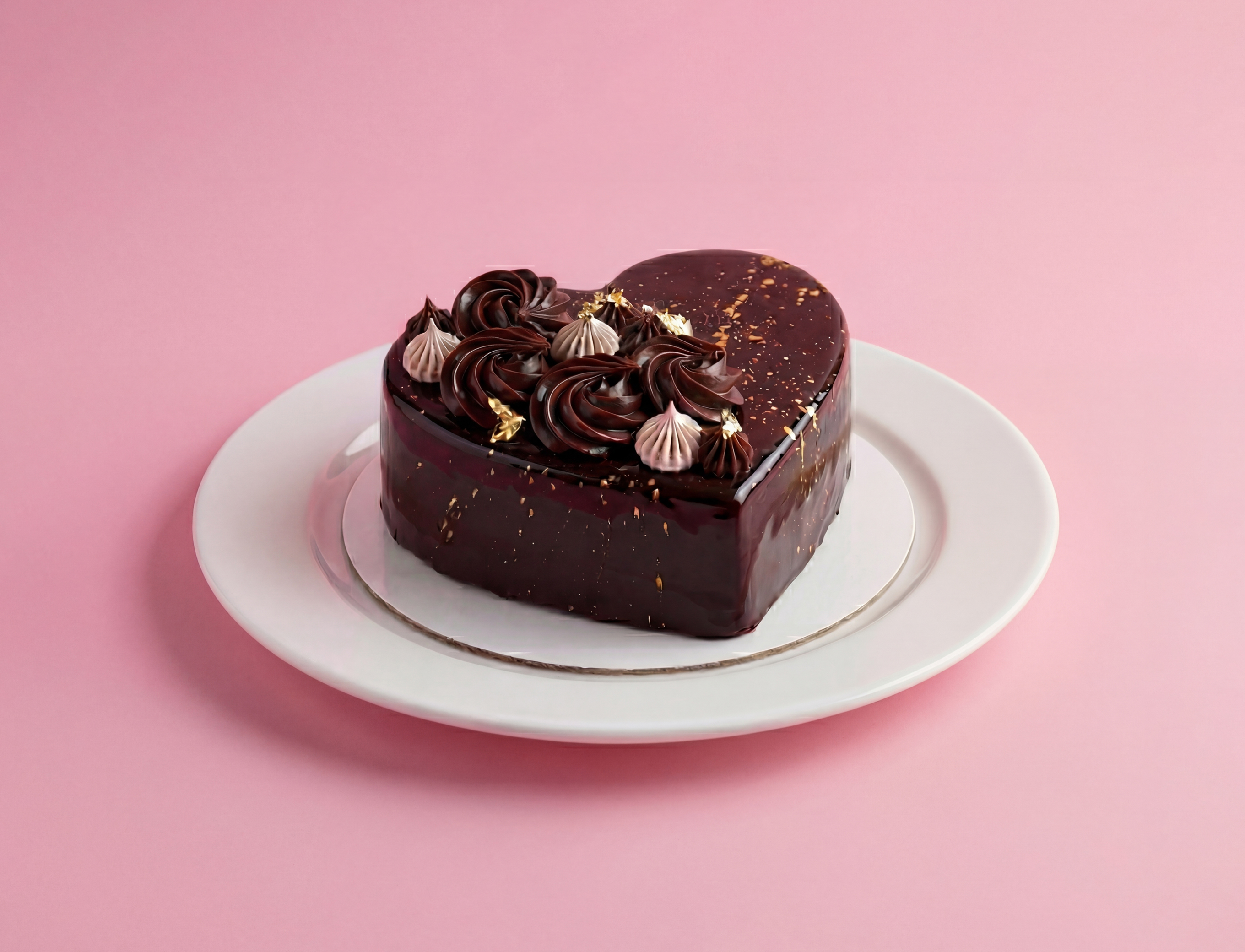Bento - chocolate truffle heart cake [200gms]