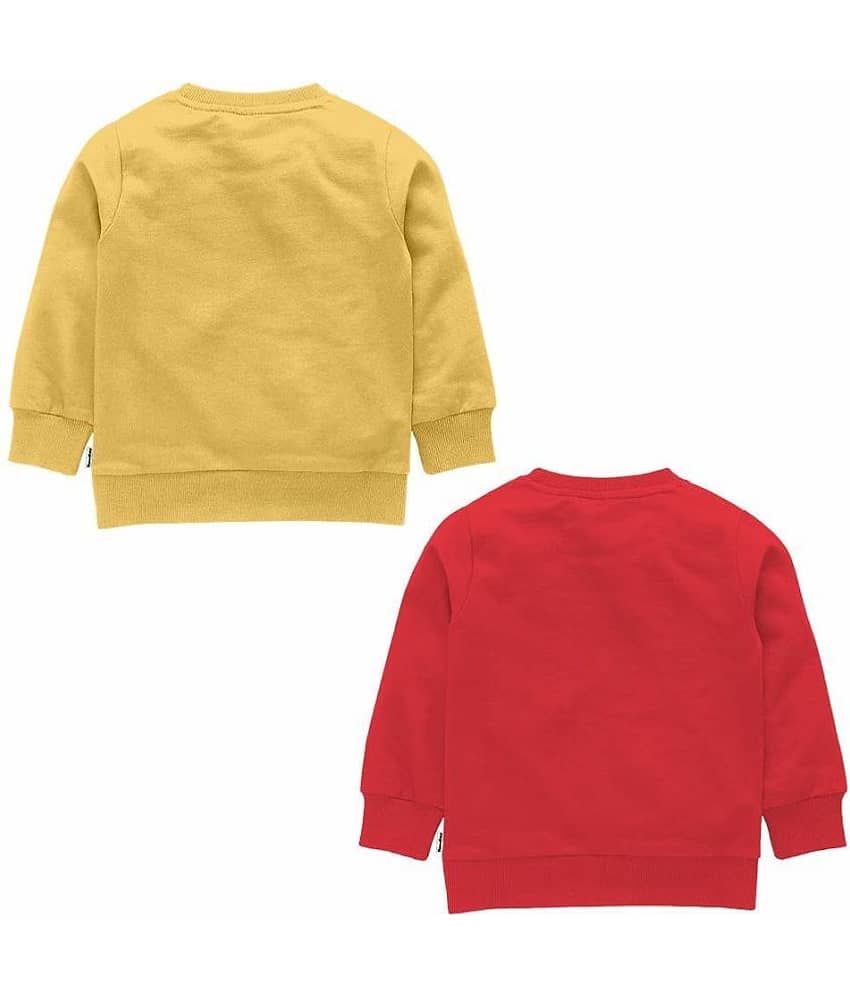 NammaBaby Pack of 2 Girls Cotton Blend Sweatshirt ( Multi Color ) view 2