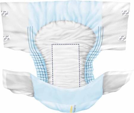 Deluxe Adult Diapers Extra Large 48"- 68" (10pcs) Sticking type view 2