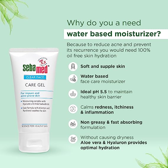 Sebamed Clear Face Care Gel 50 Ml view 2