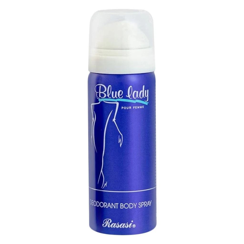Rasasi Blue Lady Eau De Parfum 40ml With Free Deodorant Spray Long Lasting Floral Luxury Perfume for Women view 2